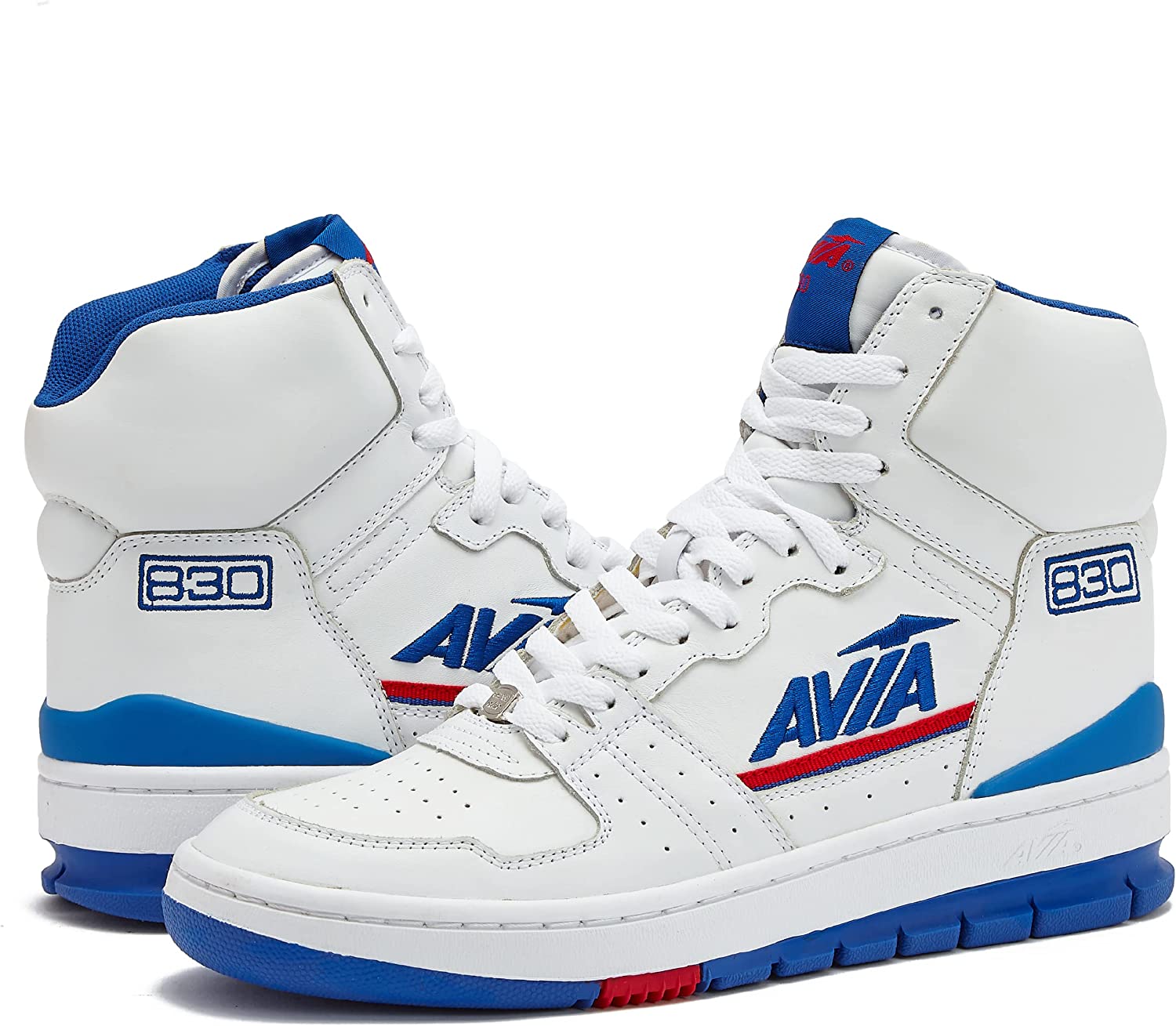 Avia 830 Men's Basketball Shoes, Retro Sneakers for Indoor or