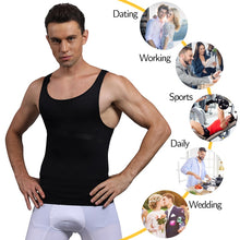Load image into Gallery viewer, Men's Slimming Shirt Under Base Layer Weight Loss Body Shaper