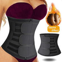 Load image into Gallery viewer, Neoprene Sweat Waist Corset Slimming Body Shaper