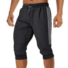 Load image into Gallery viewer, Men Capri Jogging Summer 3/4 Sweatpants