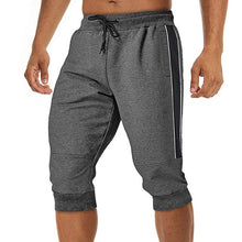 Load image into Gallery viewer, Men Capri Jogging Summer 3/4 Sweatpants