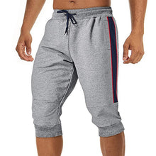 Load image into Gallery viewer, Men Capri Jogging Summer 3/4 Sweatpants