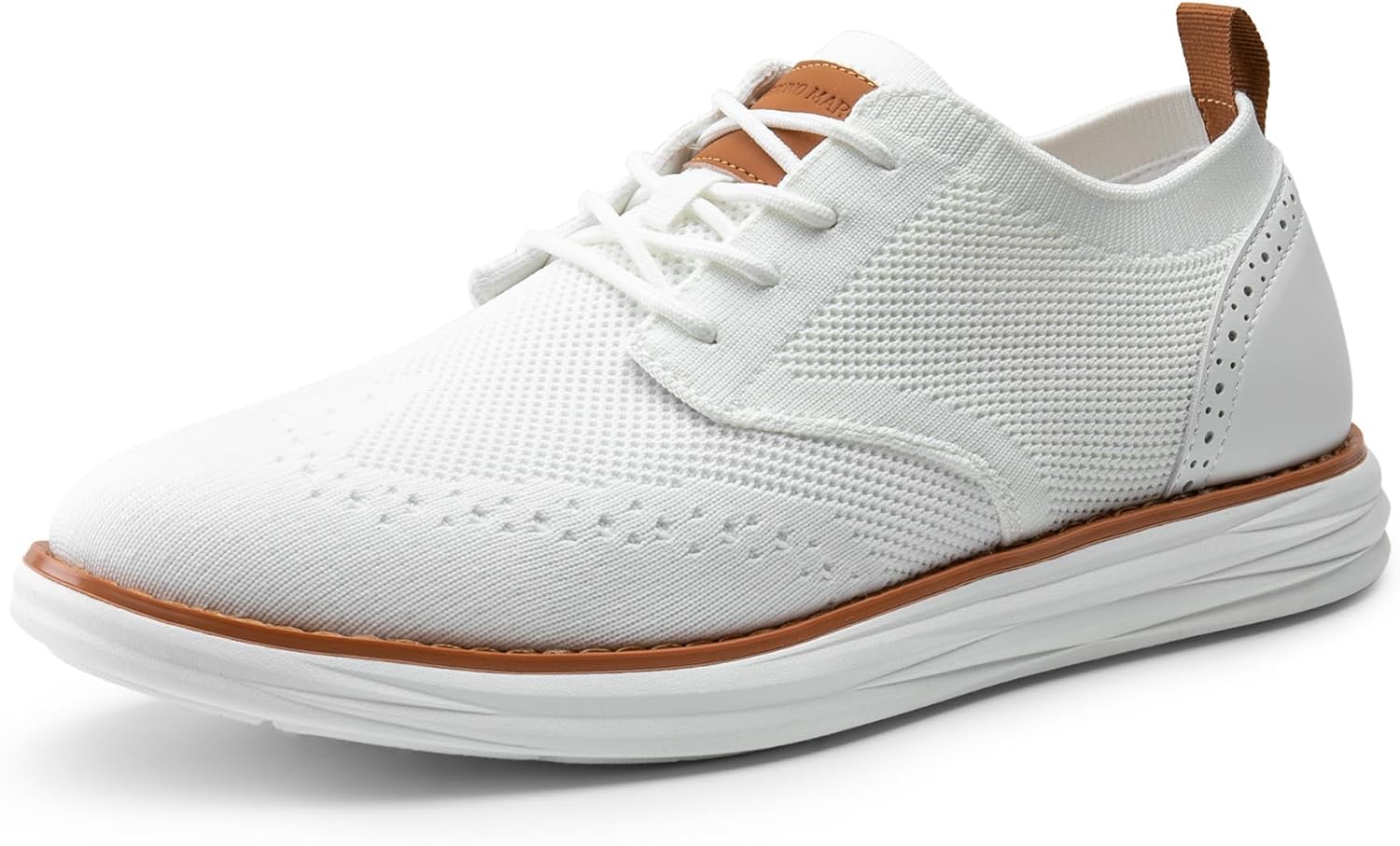 Bruno Marc Men's KnitFlex Craft Mesh Oxfords Sneakers Casual Dress Lace-Up Lightweight Walking Shoes