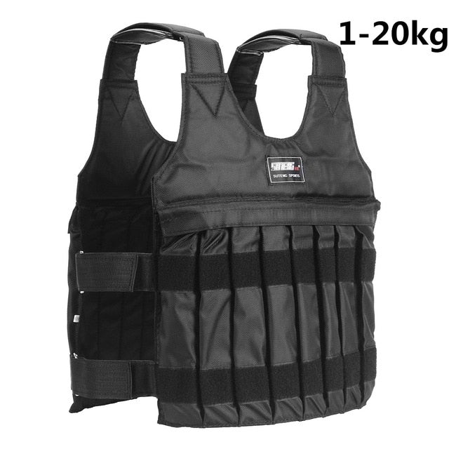 20/50KG Loading Adjustable Weight Vest For Boxing