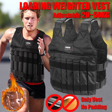 Load image into Gallery viewer, 20/50KG Loading Adjustable Weight Vest For Boxing
